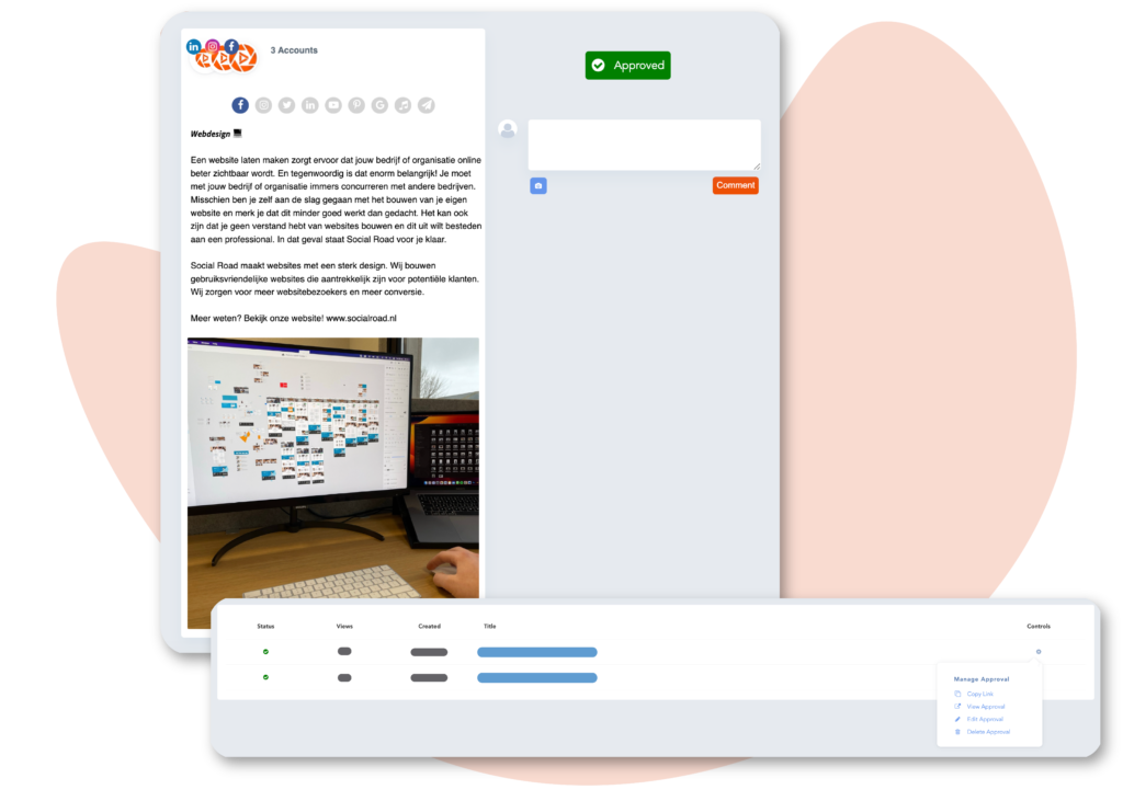 Publiceren en inplannen met Fellow Social Media Planner
