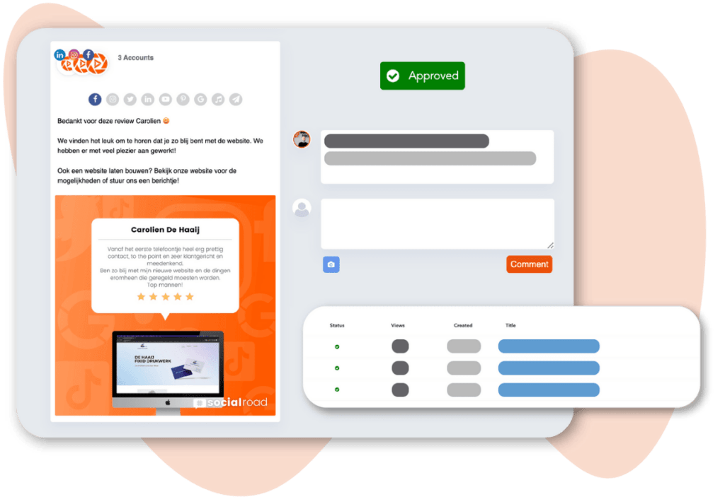 Social Media Manager Tool Fellow Approvals